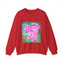 Load image into Gallery viewer, Purple Teddy Bear Sweatshirt