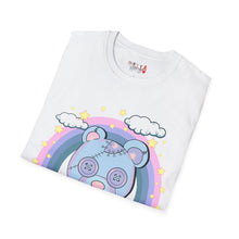 Load image into Gallery viewer, Pastel Rainbow Teddy Bear T-shirt
