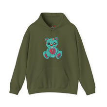 Load image into Gallery viewer, Missing Eye Teddy Bear Hoodie