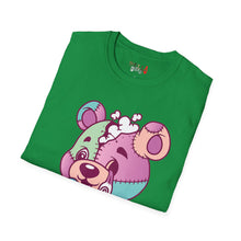 Load image into Gallery viewer, Patchy Knifed Bear Unisex Softstyle T-Shirt