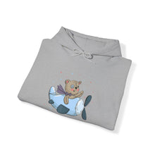 Load image into Gallery viewer, Flying Teddy Bear Hoodie