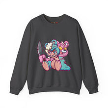 Load image into Gallery viewer, Two Headed Knife Teddy Bear Sweatshirt