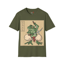 Load image into Gallery viewer, Samurai Frog Unisex Softstyle T-Shirt