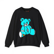 Load image into Gallery viewer, Missing Button Eye Teddy Bear Sweatshirt