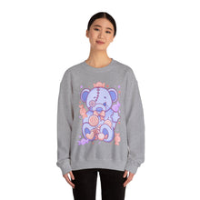 Load image into Gallery viewer, Pastel Baby Blue Teddy Bear Sweatshirt