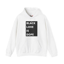Load image into Gallery viewer, Black Love is Dope Heavy Blend Unisex Hoodie