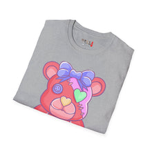 Load image into Gallery viewer, Orange Heart Eye Teddy Bear T-shirt