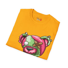 Load image into Gallery viewer, Bandaid Eye Teddy Bear Unisex Softstyle T-Shirt