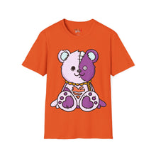 Load image into Gallery viewer, Purple Two Tone Teddy Bear T-shirt