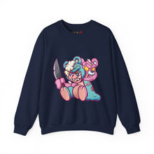 Load image into Gallery viewer, Two Headed Knife Teddy Bear Sweatshirt