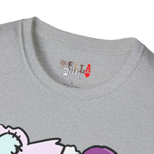 Load image into Gallery viewer, Purple Two Tone Teddy Bear T-shirt