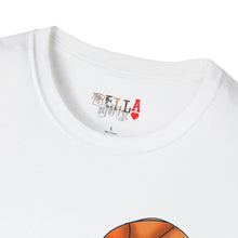 Load image into Gallery viewer, Dunking Hooper Teddy Bear Unisex Softstyle T-Shirt