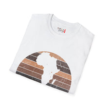 Load image into Gallery viewer, Melanin Half Circle Unisex Softstyle T-Shirt