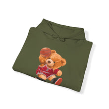 Load image into Gallery viewer, Basketball Teddy Bear Hoodie