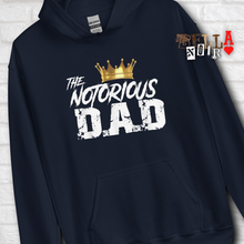 Load image into Gallery viewer, Notorious Dad Unisex Hoodie