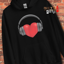 Load image into Gallery viewer, Heart Music Unisex Hoodie