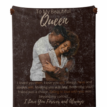 Load image into Gallery viewer, Custom Luxurious Crushed Velvet Blanket