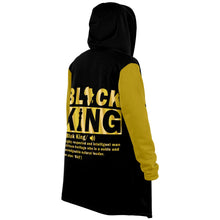 Load image into Gallery viewer, Black King Microfleece Cloak