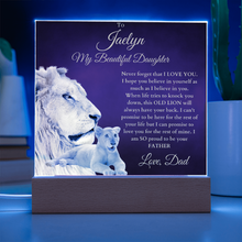 Load image into Gallery viewer, To My Daughter From Old Lion 2