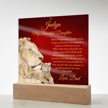 Load image into Gallery viewer, To My Daughter From Old Lion 2