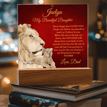 Load image into Gallery viewer, To My Daughter From Old Lion 2