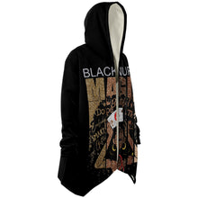 Load image into Gallery viewer, Black Nurse Magic Microfleece Cloak