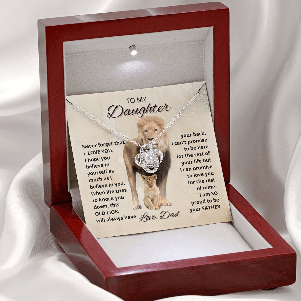 Birthday Gift for daughter, Gift to my Daughter from Mom Necklace from Mother for Graduation, Birthday, Christmas, Engagement, Wedding Gift
