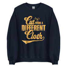 Load image into Gallery viewer, Cut from a different cloth Unisex Sweatshirt
