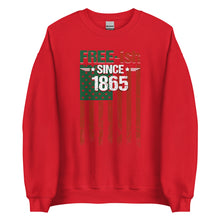 Load image into Gallery viewer, Free-ish Since 1865 Unisex Sweatshirt