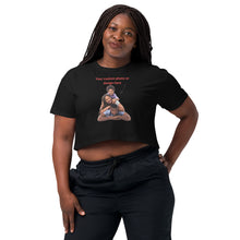 Load image into Gallery viewer, Customizable Women’s crop top
