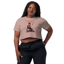 Load image into Gallery viewer, Customizable Women’s crop top