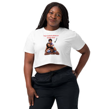 Load image into Gallery viewer, Customizable Women’s crop top