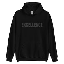 Load image into Gallery viewer, Black EXCELLENCE Unisex Hoodie