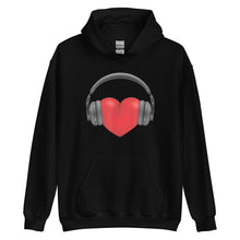 Load image into Gallery viewer, Heart Music Unisex Hoodie