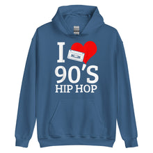 Load image into Gallery viewer, I Heart 90's Hip Hop Unisex Hoodie