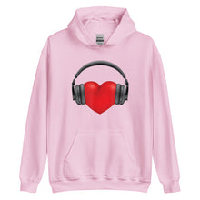 Load image into Gallery viewer, Heart Music Unisex Hoodie