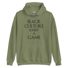 Load image into Gallery viewer, Black Culture is Not a Game (B) Unisex Hoodie