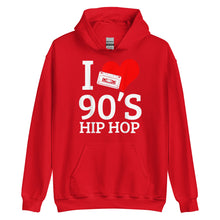 Load image into Gallery viewer, I Heart 90's Hip Hop Unisex Hoodie