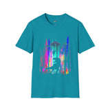 Dino Abduction Alien T Shirt for Men/Women, Funny UFO Shirt, Sci Fi Graphic Tee