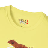 Cool Drippy Bear Unisex Softstyle T-Shirt