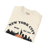 New York City Music Unisex Softstyle T-Shirt