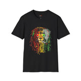 Smoking Rasta Lion Funny Weed T Shirt, Cannabis Graphic Tee, 420 Stoner Shirt
