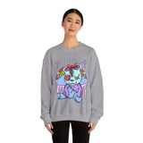 Stitched Eyes Teddy Bear Sweatshirt