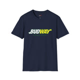 Budway Smoke Fresh Funny Weed T Shirt, Cannabis Graphic Tee, 420 Stoner Shirt