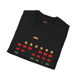 Game Over Vintage Alien T Shirt, Retro UFO Graphic Tee, Space Streetwear Shirt