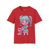 Little Girl Chainsaw Unisex Softstyle T-Shirt