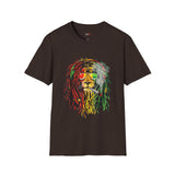 Smoking Rasta Lion Funny Weed T Shirt, Cannabis Graphic Tee, 420 Stoner Shirt