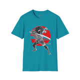 Afro Samurai Queen Japanese Samurai T Shirt, Asian Graphic Tee, Bushido Warrior Shirt