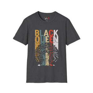 Black Queen Unisex Softstyle T-Shirt