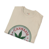 Cannabis Connoisseur Funny Weed T Shirt, Cannabis Graphic Tee, 420 Stoner Shirt